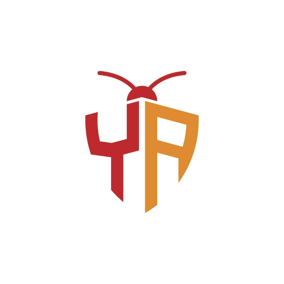 Briefe ya Pest Steuerung Logo vektor