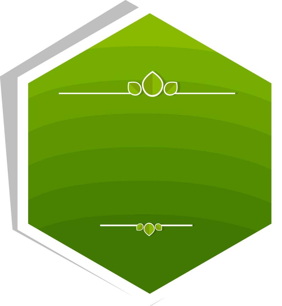 grön klistermärke, märka eller märka design. vektor
