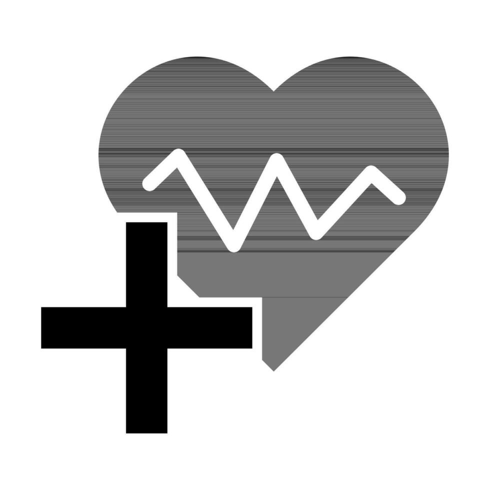 Gesundheit Pflege Glyphe Symbol Design vektor