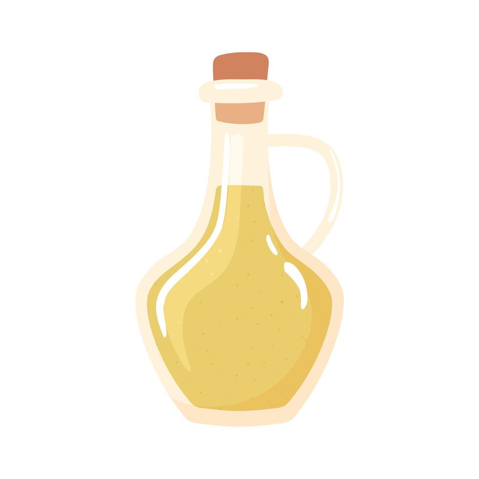 Flasche Olivenöl vektor