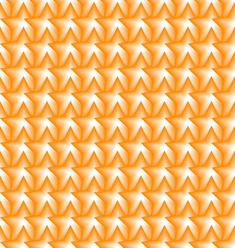 nahtlos geometrisch Muster Hintergrund im Orange vektor