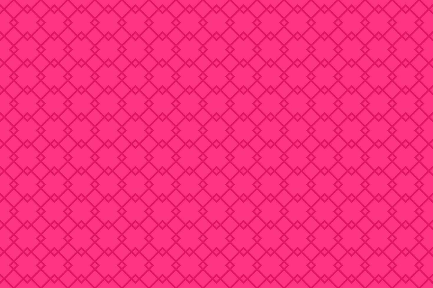 Rosa überlappend Rhombus Platz nahtlos Muster. Vektor Hintergrund.