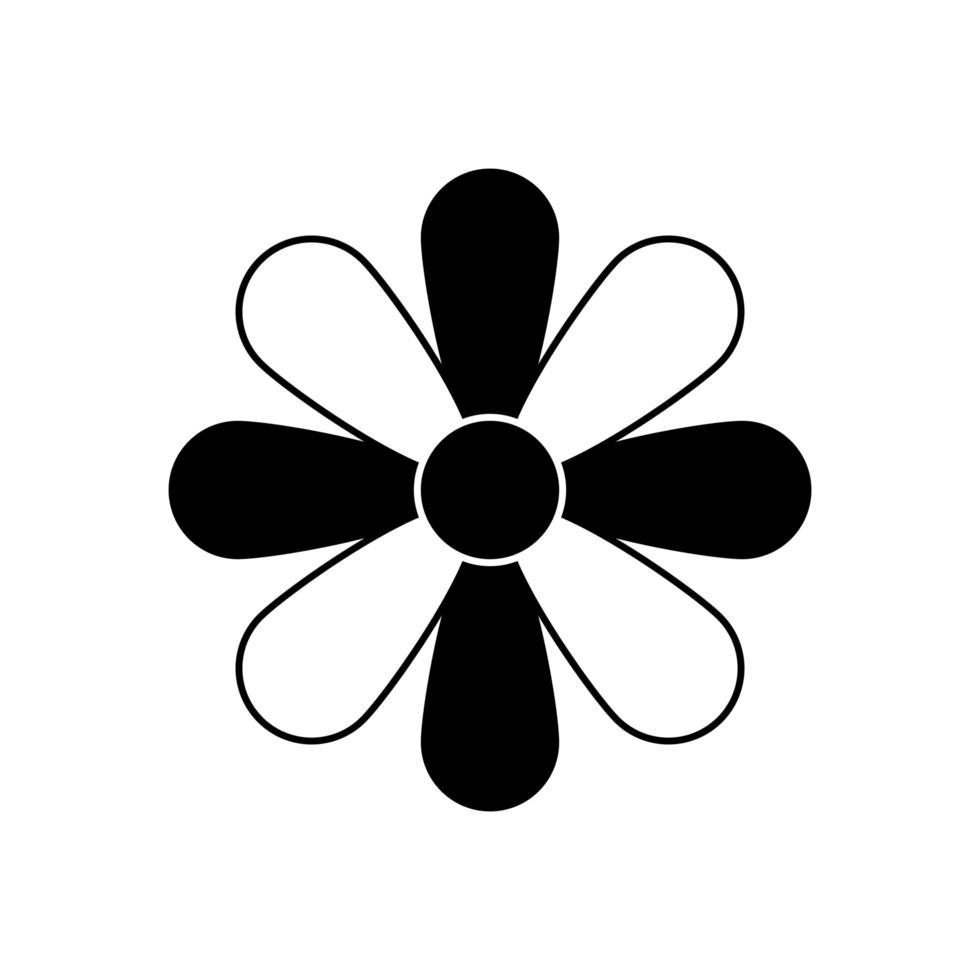 blomma prydnad symbol vektor