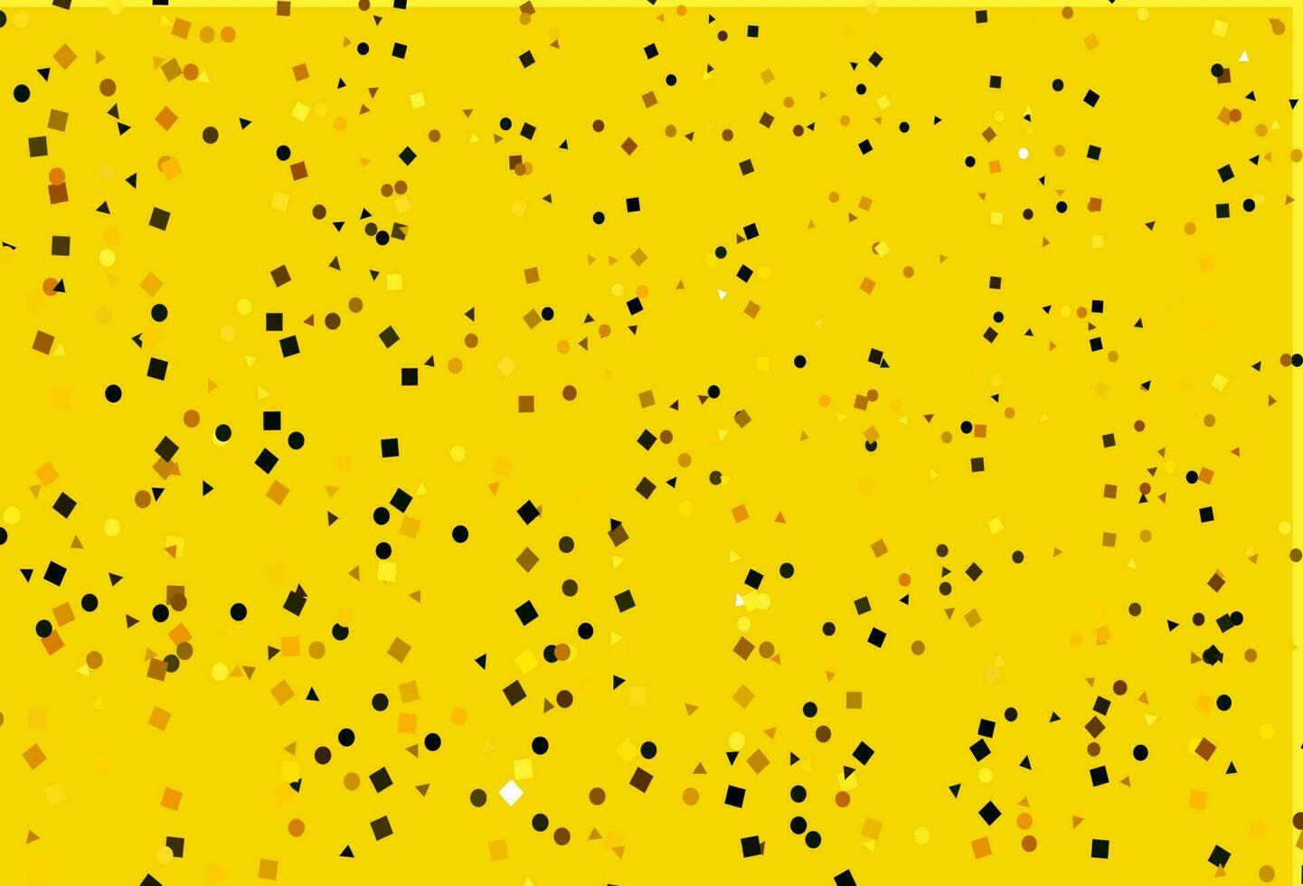 hellgrüne, gelbe Vektortextur im Poly-Stil mit Kreisen, Würfeln. vektor