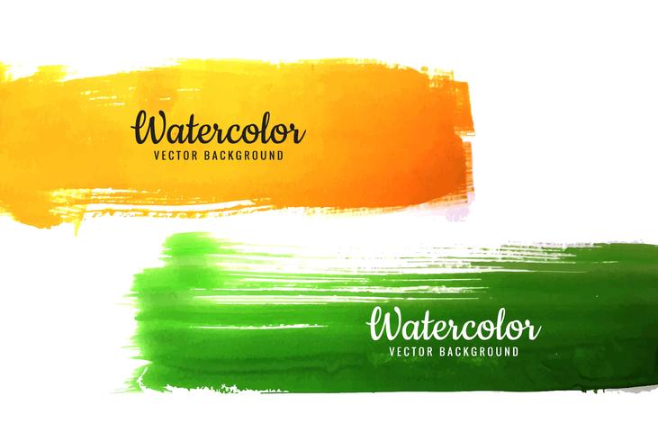 moderner Aquarell Hintergrund vektor