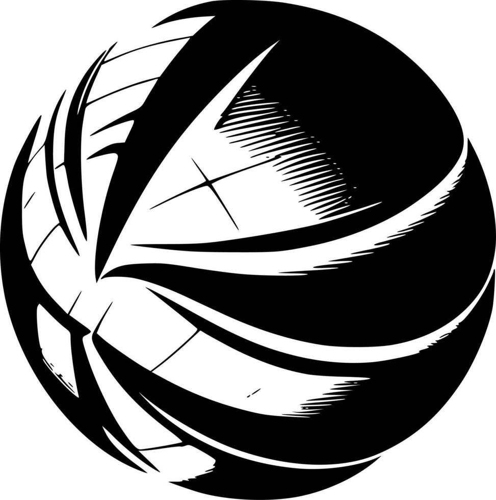 volleyboll - hög kvalitet vektor logotyp - vektor illustration idealisk för t-shirt grafisk