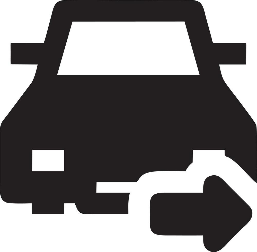 Auto Fahrzeug Transport Symbol Symbol Vektor Bild. Illustration von das Automobil Automobil Motor- Vektor Design. eps 10