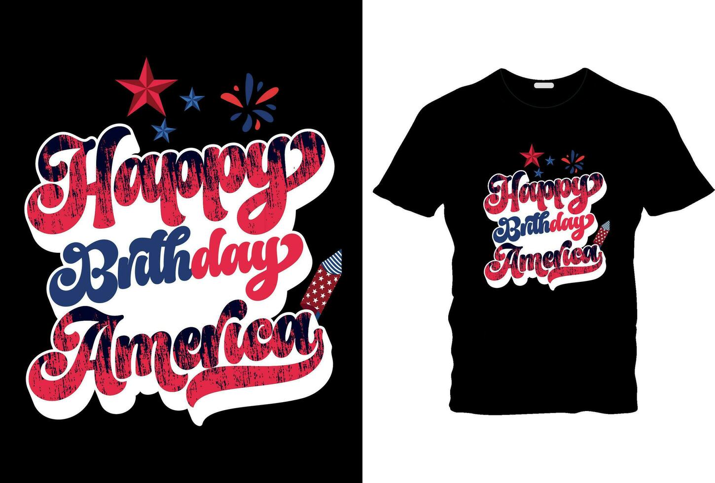 glücklich Brithday Amerika, 4 .. von Juli Shirt, glücklich 4 .. Juli, USA T-Shirt Design, Unabhängigkeit T-Shirt, 4 .. von Juli T-Shirt Design, vektor