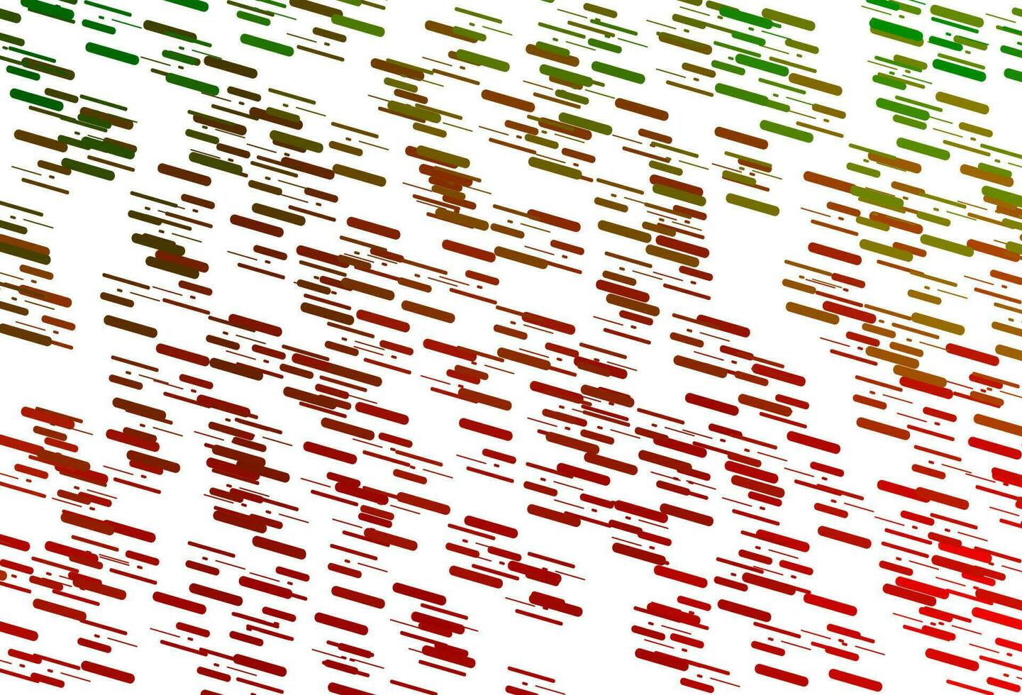 ljusgrön, röd vektorlayout med platta linjer. vektor