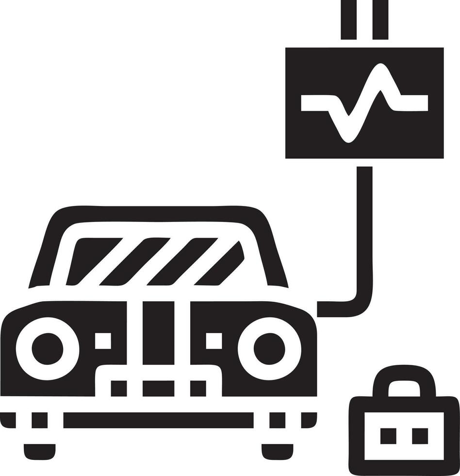 Auto Fahrzeug Transport Symbol Symbol Vektor Bild. Illustration von das Automobil Automobil Motor- Vektor Design. eps 10