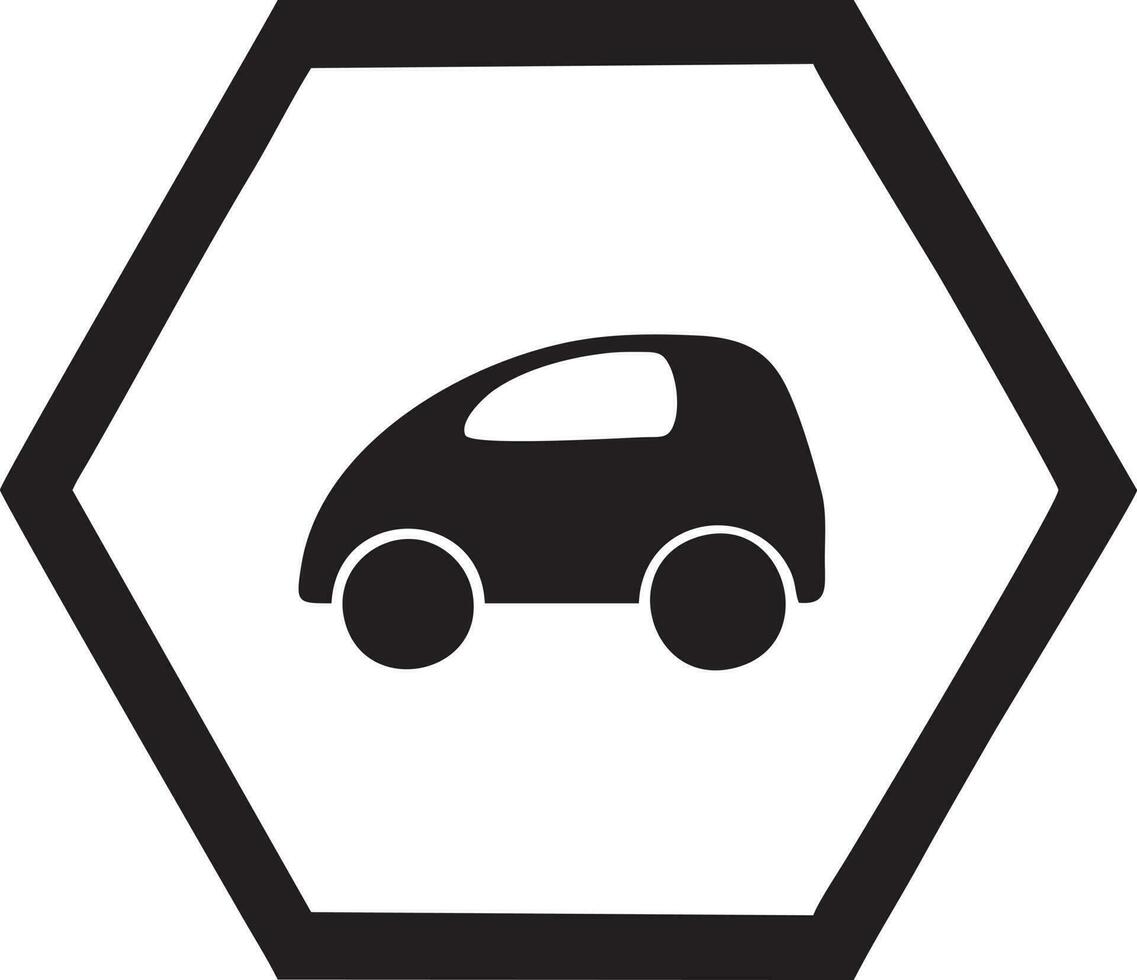 Auto Fahrzeug Transport Symbol Symbol Vektor Bild. Illustration von das Automobil Automobil Motor- Vektor Design. eps 10