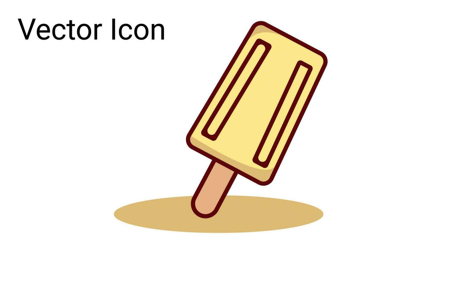 Eis-Icon-Design vektor