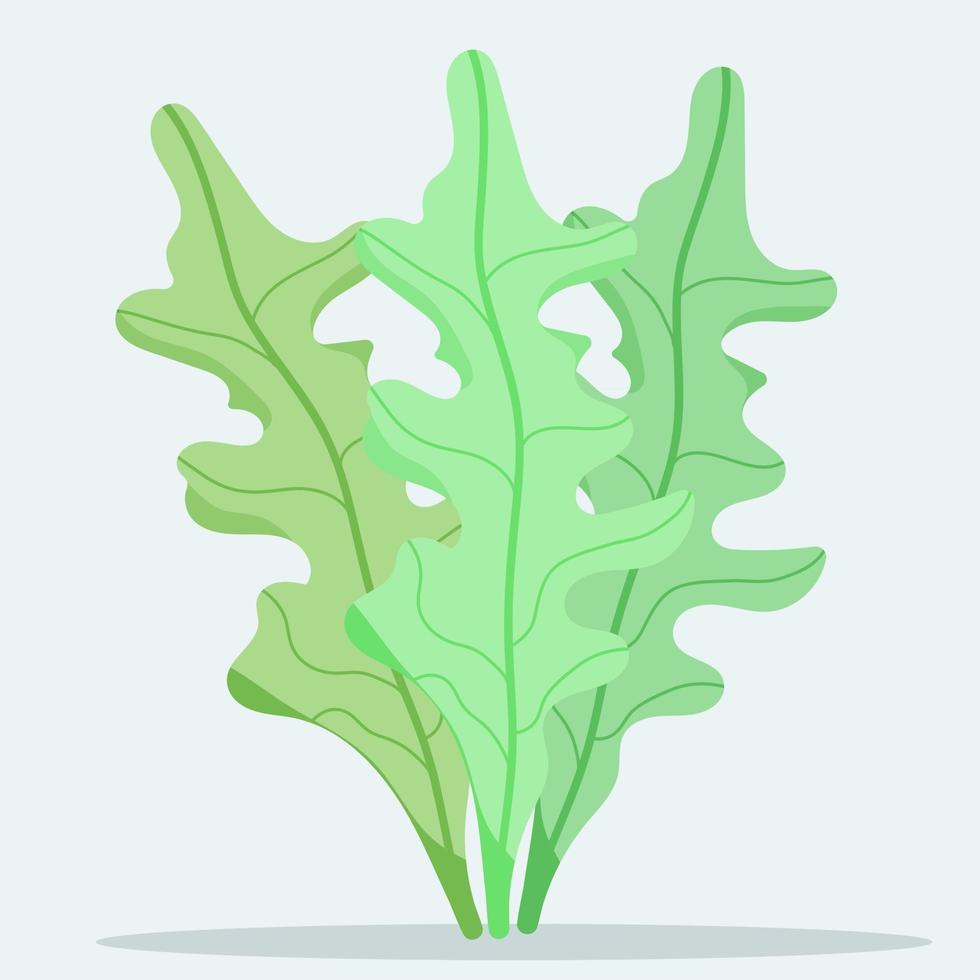 uppsättning gröna blad vektor
