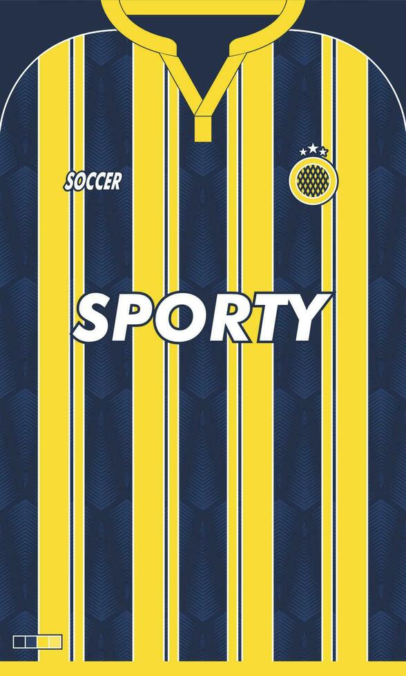 vektor fotboll jersey design för sublimering sportig design