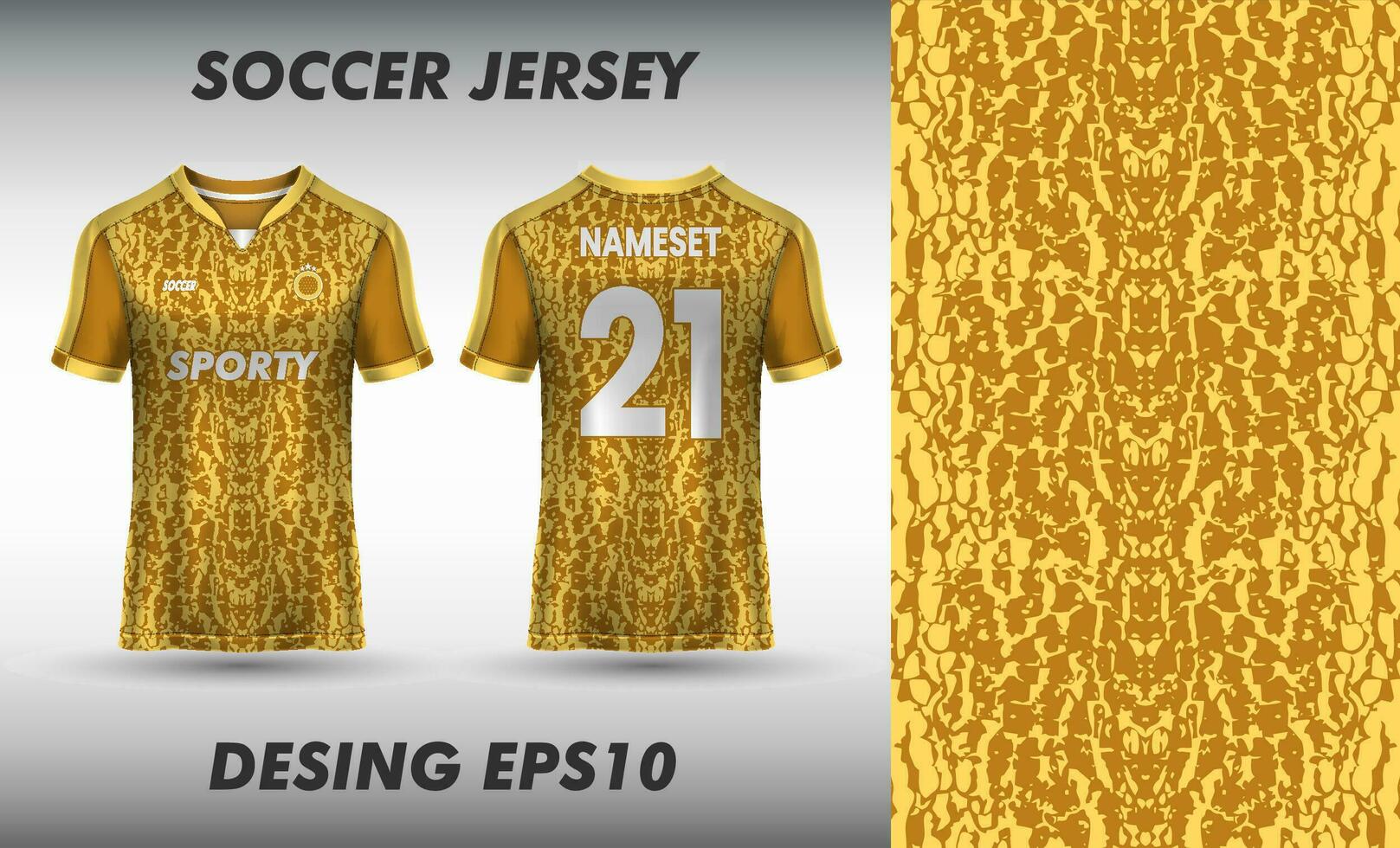 Vektor Fußball Jersey Vorlage Sport t Hemd Design und Sublimation Design