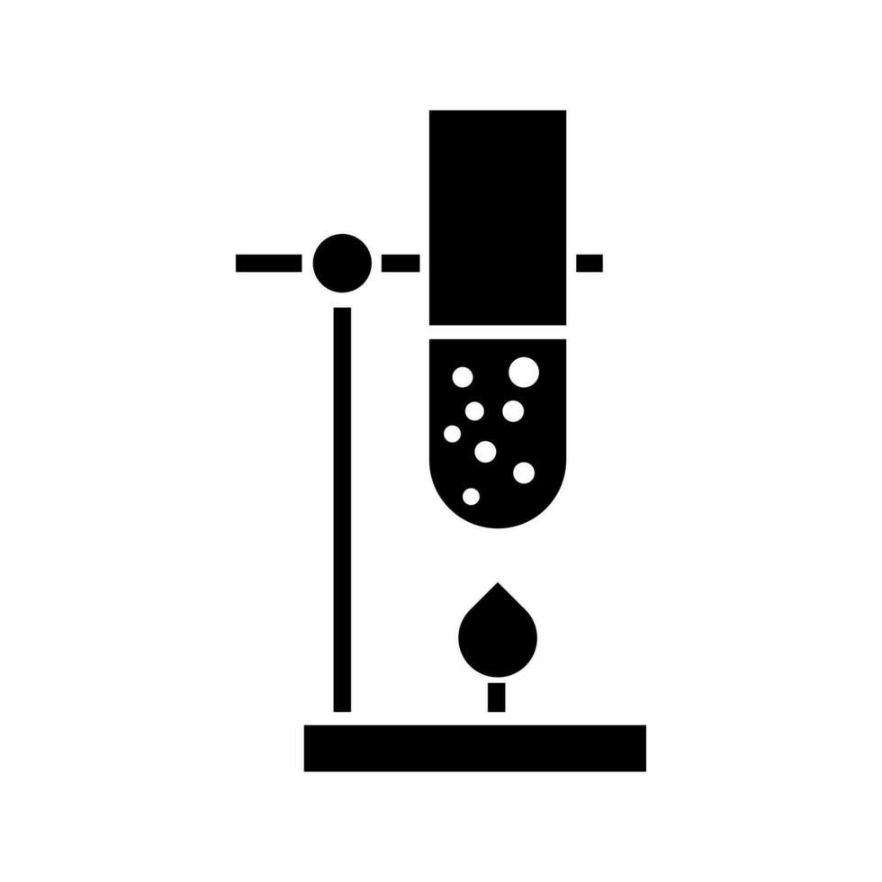 chemisch Labor Vektor Symbol. Labor Illustration unterzeichnen. Chemie und Biotechnologie Symbol.