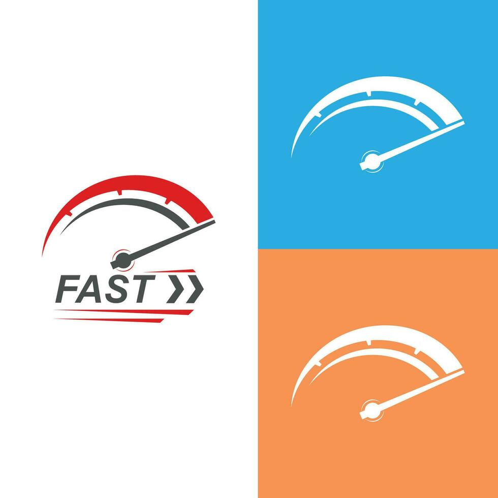 Geschwindigkeit Logo Vorlage vektor