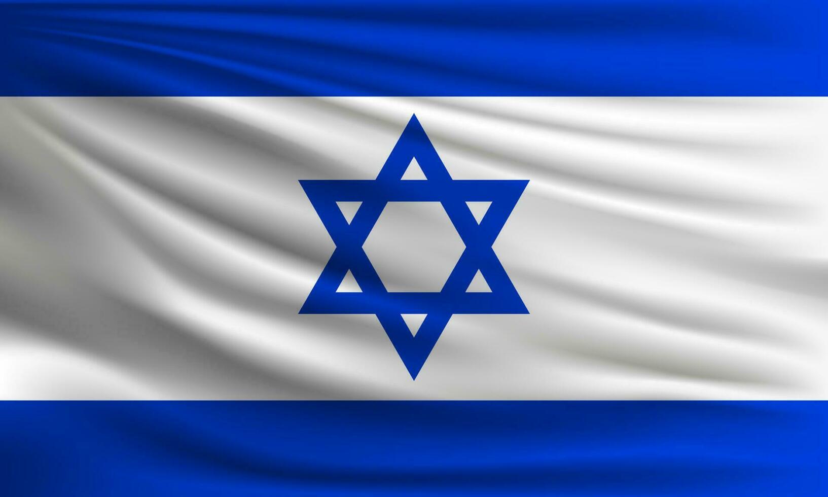 Vektor Flagge von Israel