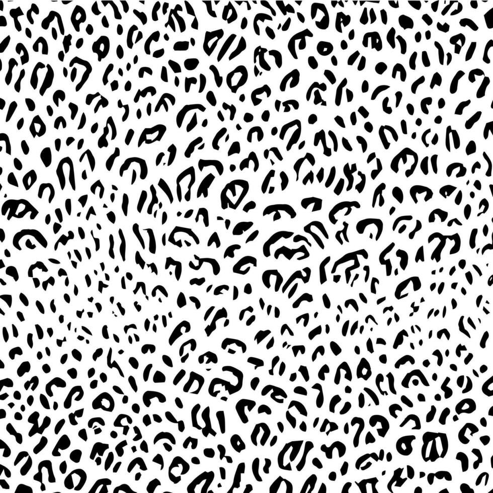 leopard tunn runda mönster. mode industri design motiv vektor