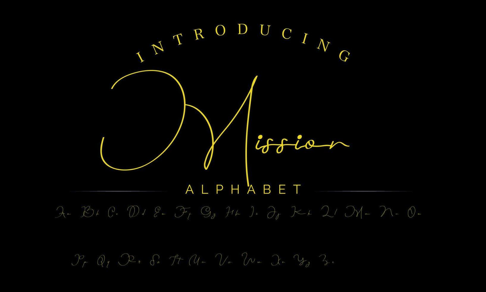 Beschriftung Unterschrift Schriftart isoliert auf grau Hintergrund. brus Stil Alphabet. Vektor Logo Briefe.