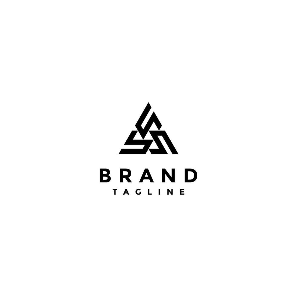Dreieck Symbol von drei Brief b Logo Design. Initiale Brief bb Bildung ein Berg Gipfel Symbol Logo Design. vektor