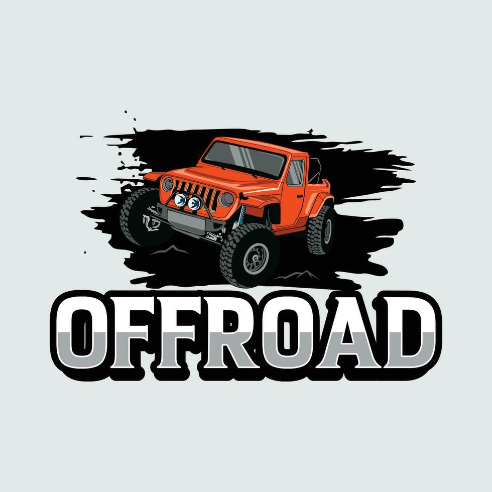 Vektor Illustration Logo Offroad