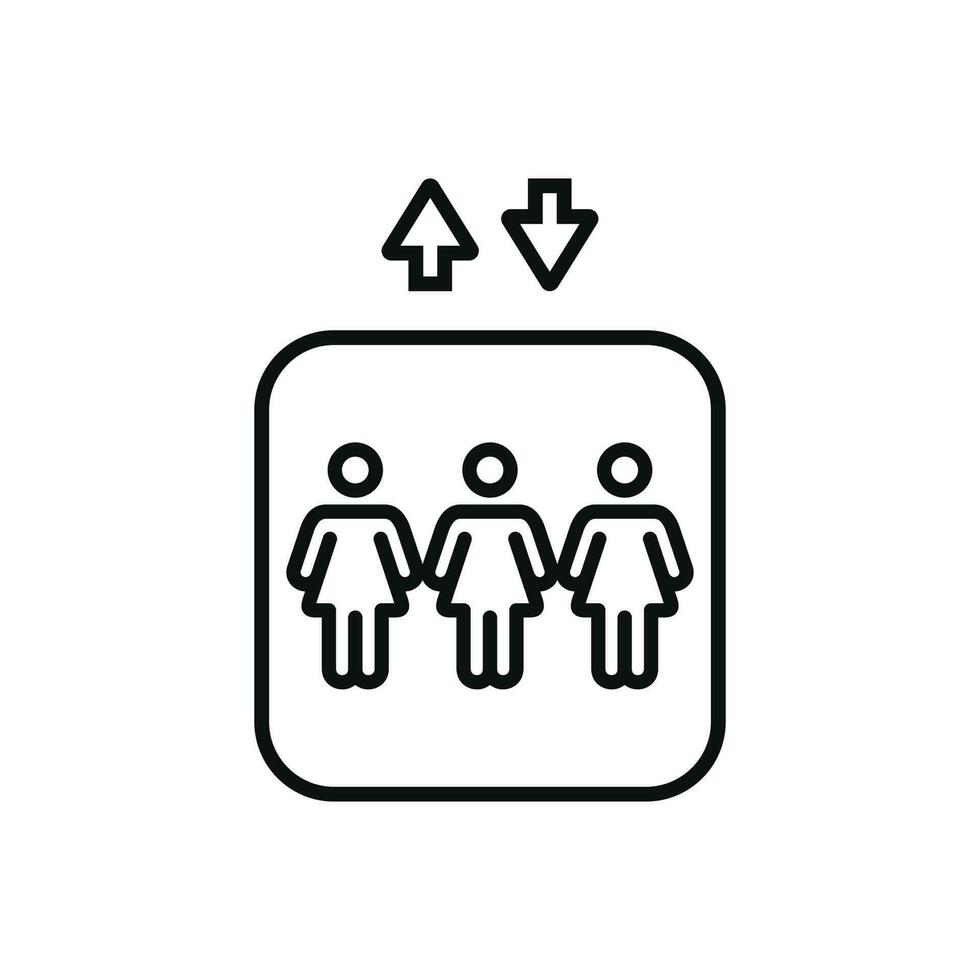 hiss hiss symbol ikon isolerat på vit bakgrund vektor