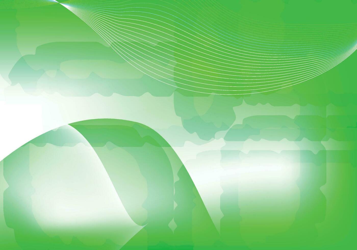 abstrakt grön dynamisk skugga linje väktare ljus färgrik Häftigt kreativ slät företag bakgrund vektor