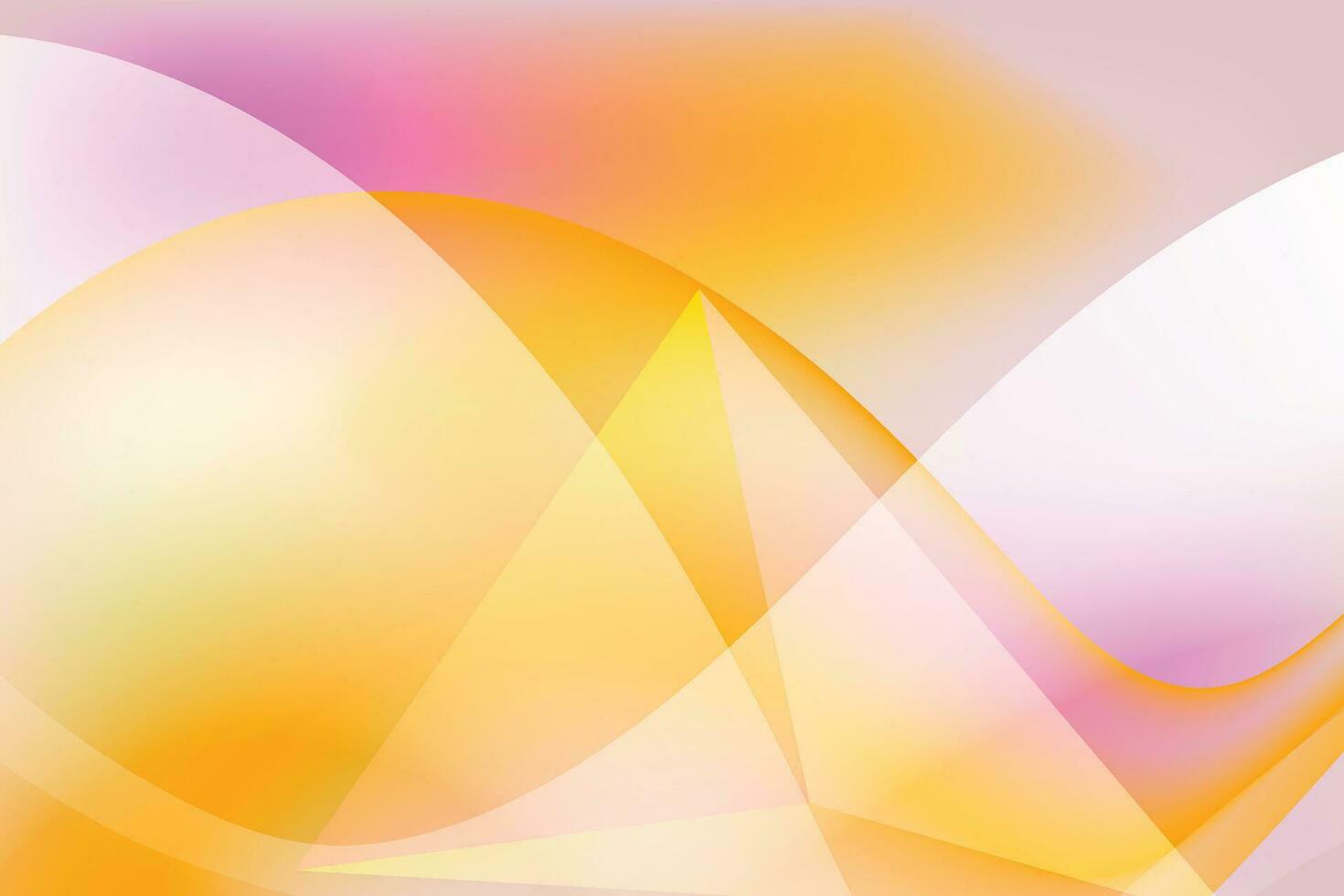 Orange cool Süss bunt abstrakt einfach geometrisch Formen kreativ glatt einfach Hintergrund vektor