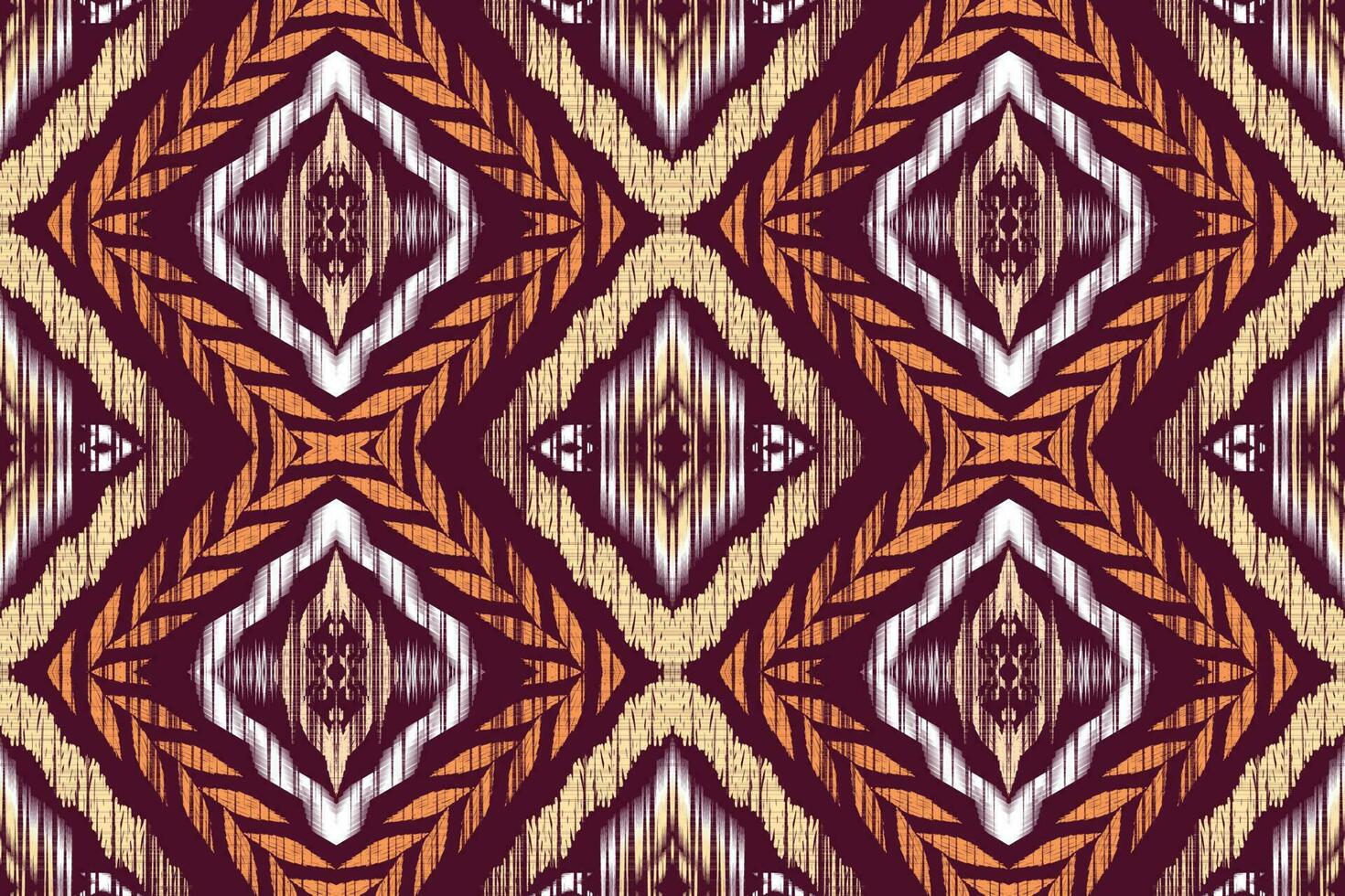 ikat figur aztec broderi stil. geometrisk etnisk orientalisk traditionell konst mönster.design för etnisk bakgrund, tapeter, mode, kläder, omslag, tyg, element, sarong, grafik, vektor illustration