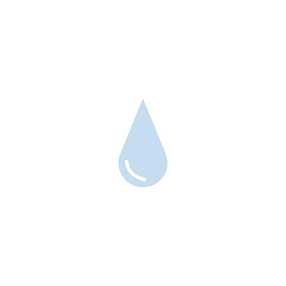 Wasser Tröpfchen Symbol Vektor Illustration