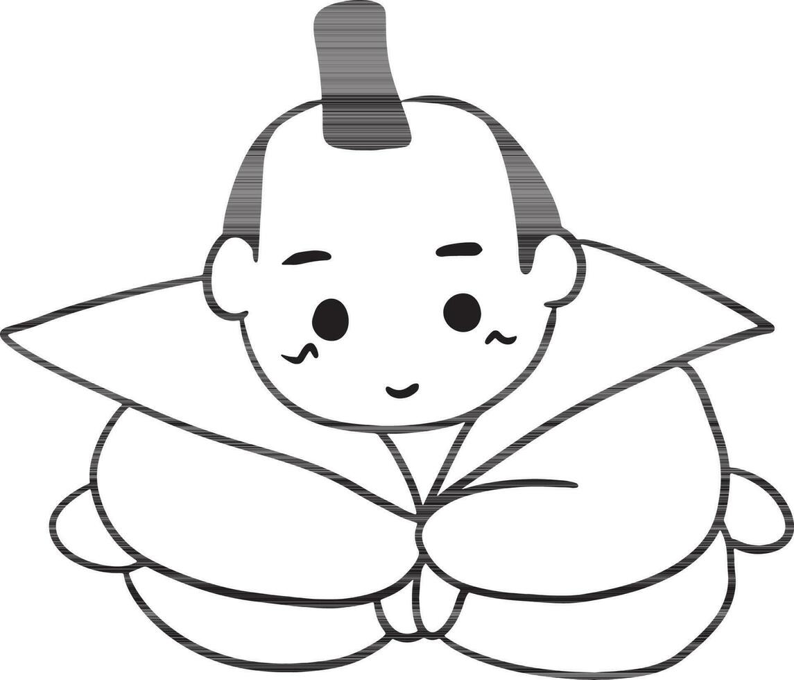 pojke tecknad serie klotter söt anime färg sida söt illustration teckning karaktär chibi manga komisk vektor