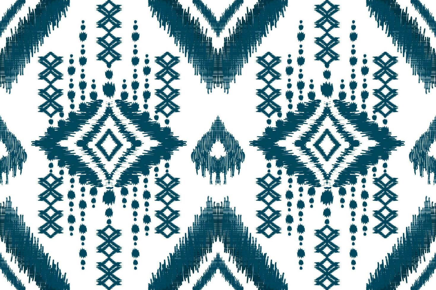 skön figur stam- afrikansk ikat sömlös mönster traditionell på vit background.aztec stil broderi, abstrakt, vektor illustration.design för textur, tyg, kläder, inslagning, matta, tryck.