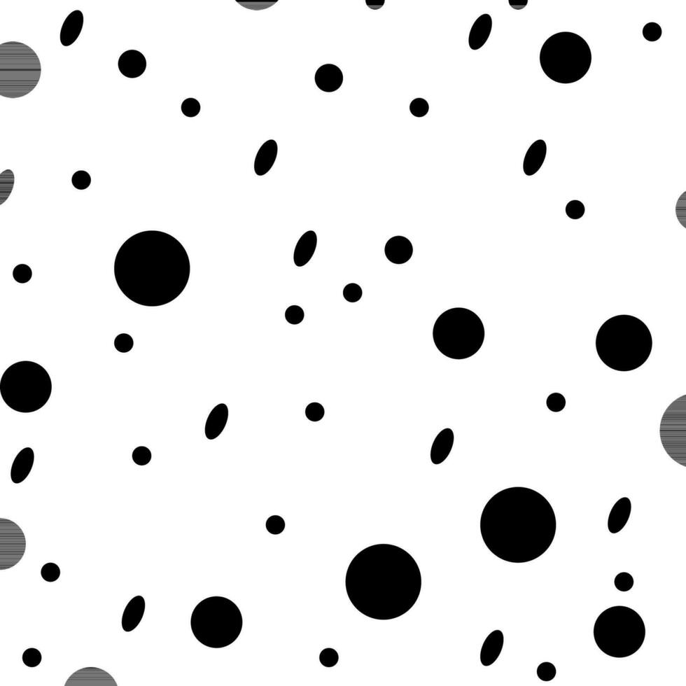 abstrakt Hintergrund von schwarz Punkt. vektor