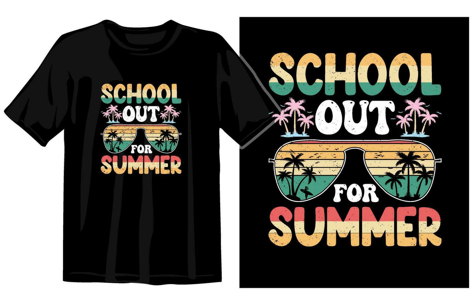 Sommer- Jahrgang T-Shirt Design, Sommer- Tee Design Vektor, Sommer- Strand Ferien t Hemden, Sommer- Surfen t Hemd vektor