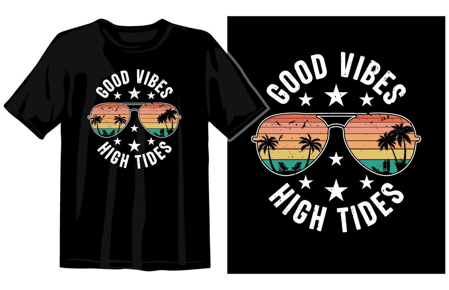 Sommer- Jahrgang T-Shirt Design, Sommer- Tee Design Vektor, Sommer- Strand Ferien t Hemden, Sommer- Surfen t Hemd vektor