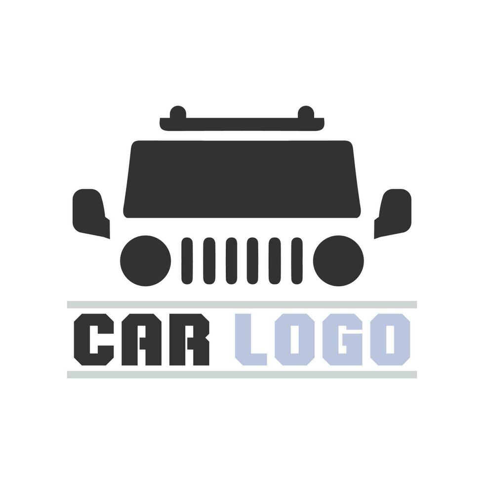 Auto Auto Logo Design mit Konzept Sportwagen Fahrzeug Symbol Silhouette.vector Illustration Design-Vorlage. vektor