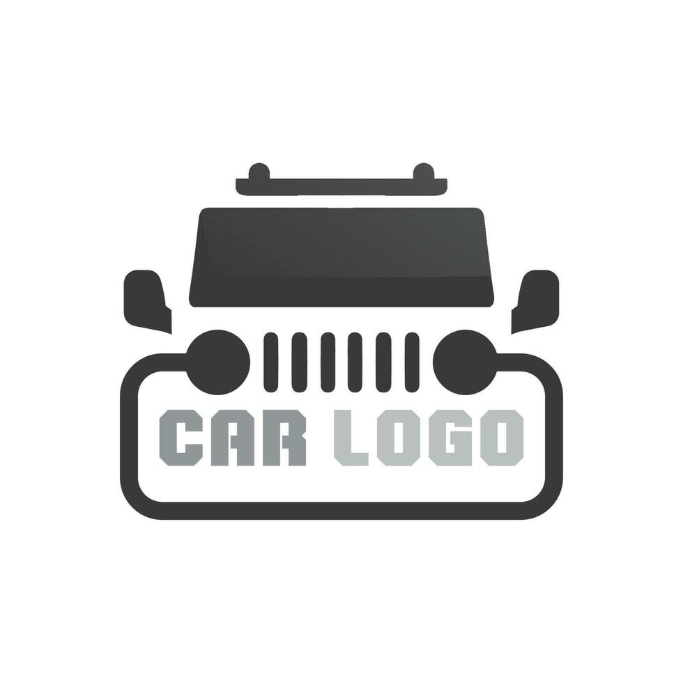 Auto Auto Logo Design mit Konzept Sportwagen Fahrzeug Symbol Silhouette.vector Illustration Design-Vorlage. vektor