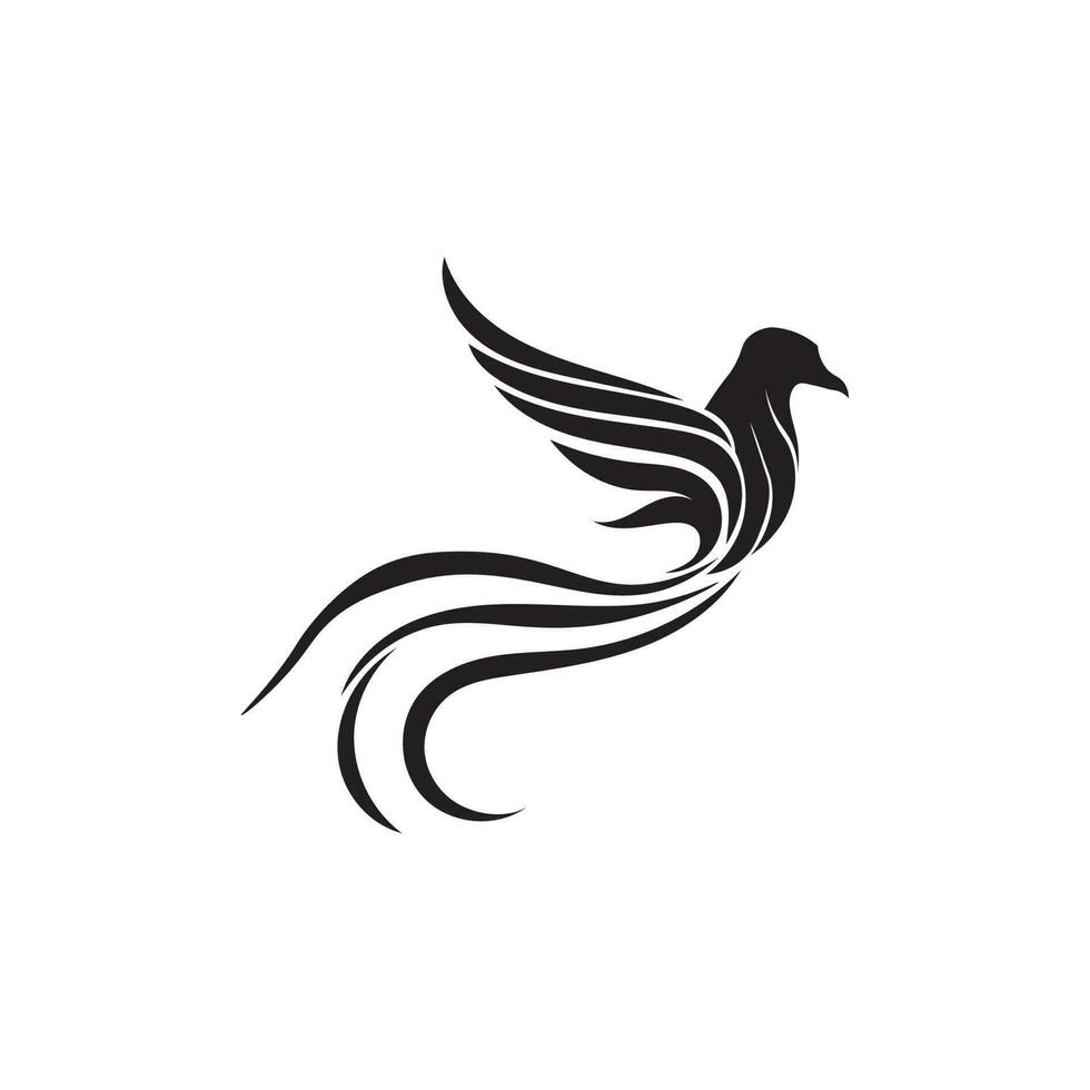 Falcon Wings Logo Vorlage Vektor Icon Logo Design App