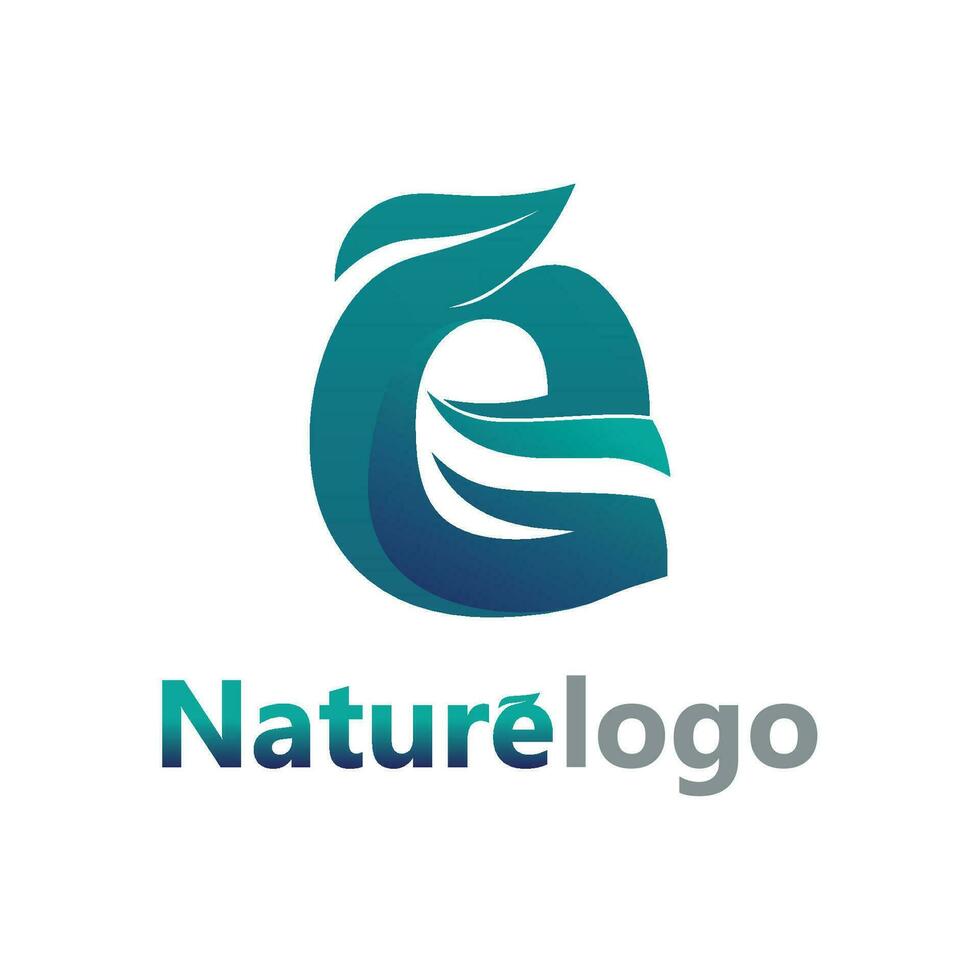 Blatt-Logo-Design-Vektor für Natursymbol-Vorlage editierbar, grünes Blatt-Logo-Ökologie-Naturelement-Vektorsymbol. vektor