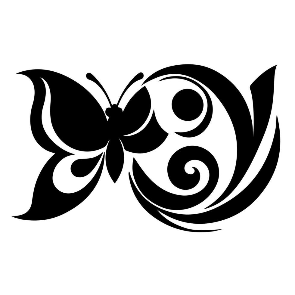 Schmetterling Symbol. einfach Illustration von Schmetterling Vektor Symbol. Vektor Illustration
