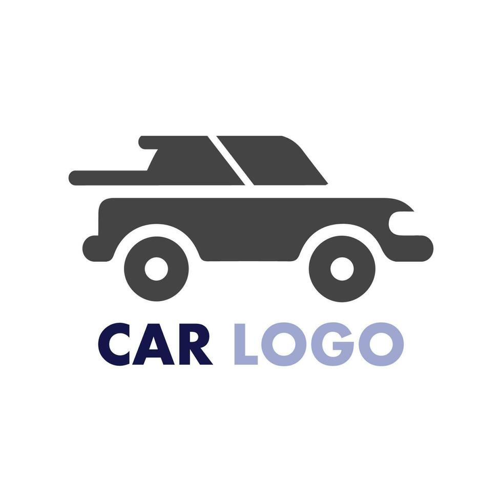 Auto Auto Logo Design mit Konzept Sportwagen Fahrzeug Symbol Silhouette.vector Illustration Design-Vorlage. vektor