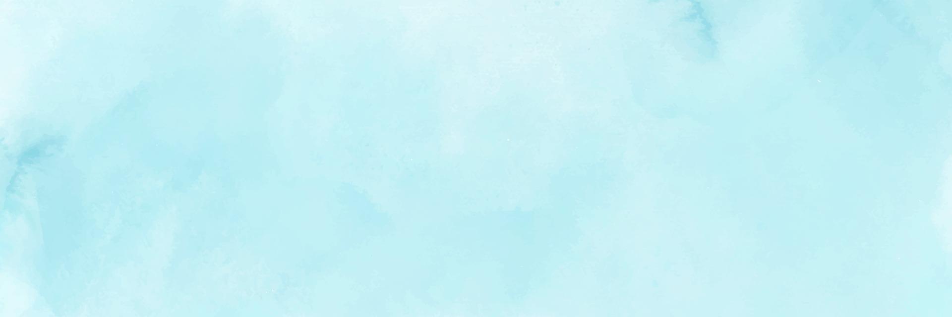 blaue Minze Aquarellpinsel malen Vektorhintergrund vektor