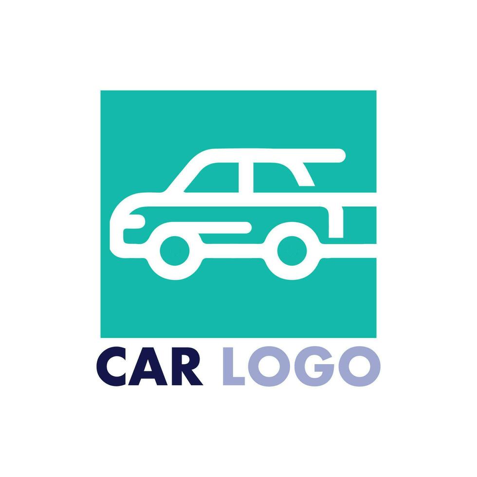 Auto Auto Logo Design mit Konzept Sportwagen Fahrzeug Symbol Silhouette.vector Illustration Design-Vorlage. vektor