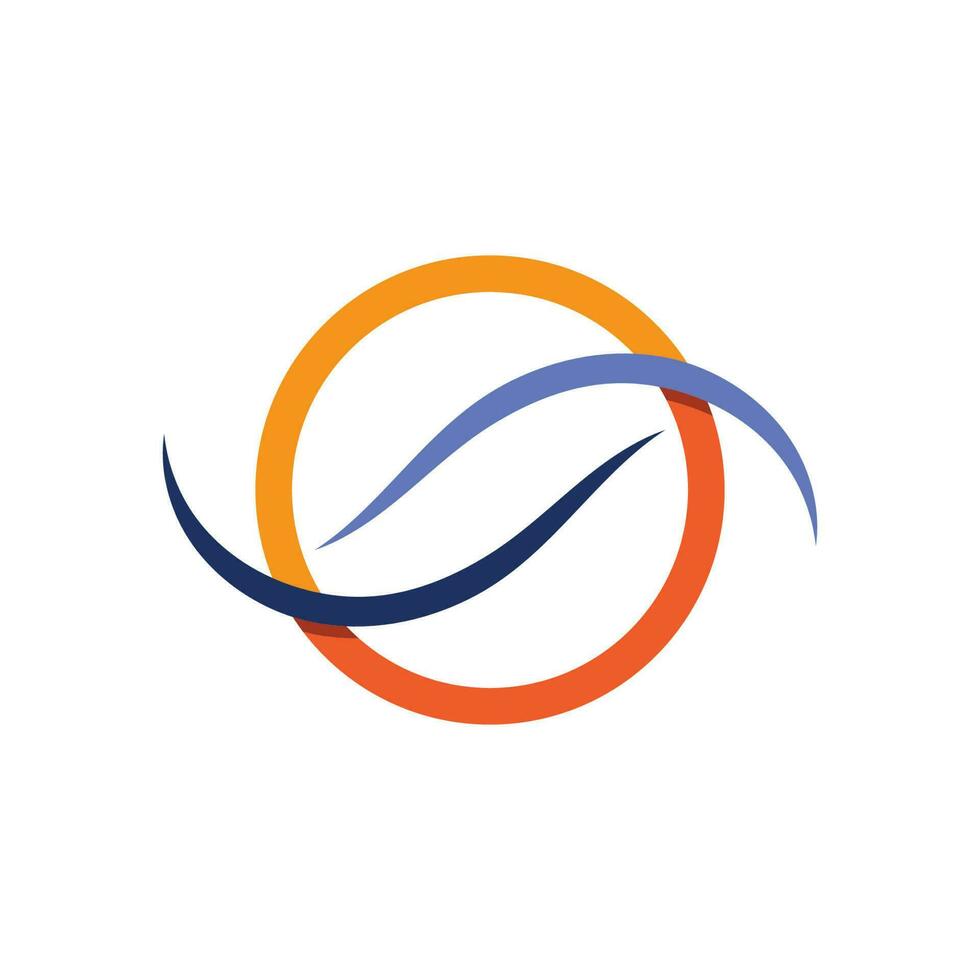 Wellen Strand Logo und blaue Symbole Vorlage Symbole App vektor