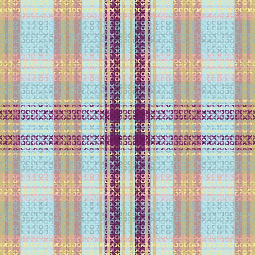 Tartan Plaid Muster. prüfen Plaid. vektor