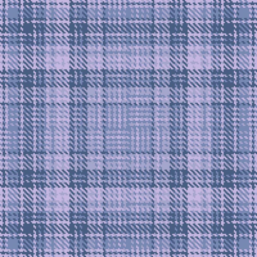 Vektor Textil- Stoff von Muster nahtlos Plaid mit ein prüfen Tartan Textur Hintergrund.