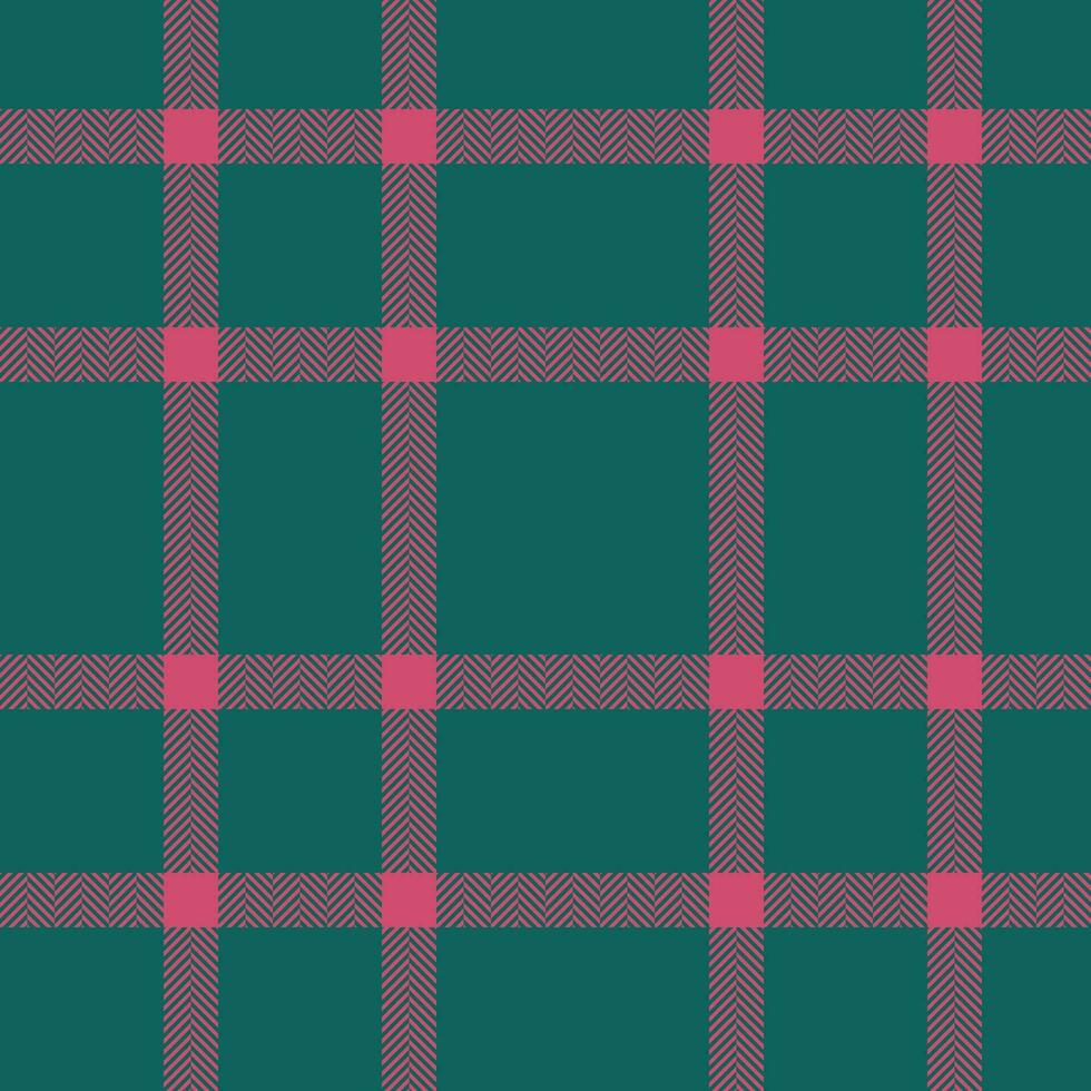 Hintergrund Muster prüfen von Vektor Textil- Stoff mit ein Tartan Textur Plaid nahtlos.