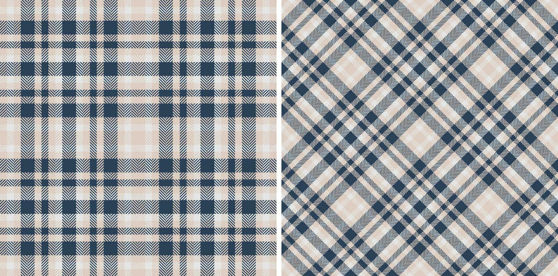 Textur Muster Vektor von Plaid Stoff Tartan mit ein Textil- Hintergrund prüfen nahtlos.