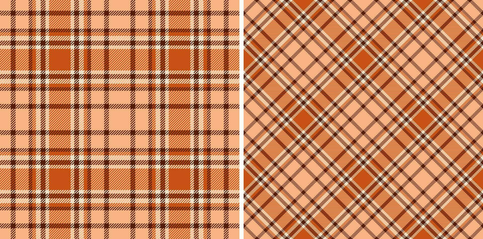 mönster textil- vektor av tartan pläd kolla upp med en tyg textur sömlös bakgrund.